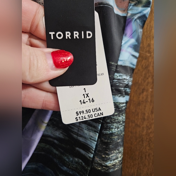 Colorful  Jacket From.Torrid NWT - Picture 4 of 7